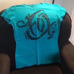 Ladies Fox slim cut T-shirt